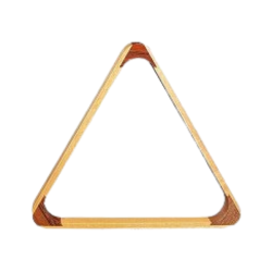 Billard Dreieck Holz hell für Pool Billard 57,2mm Kugeln